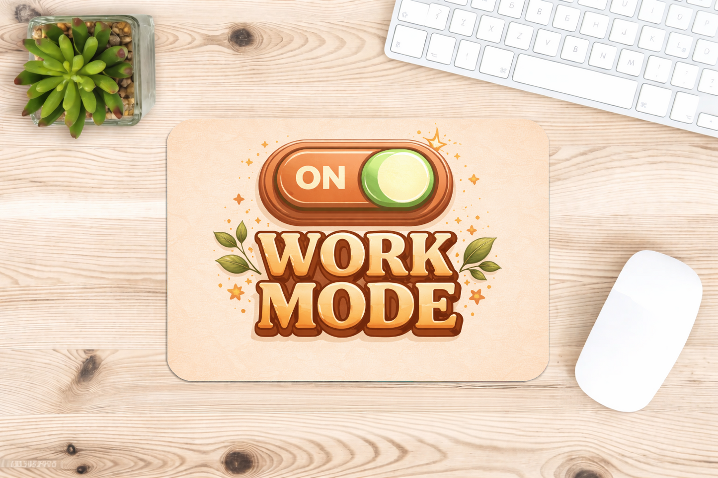 alfombrilla raton work mode on productividad escritorio oficina