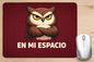 alfombrilla raton buho en mi espacio divertida escritorio
