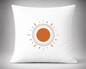 cojin decorativo sol estilo boho minimalista tonos tierra diseño dia