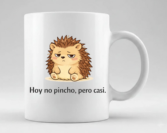 taza erizo hoy no pincho pero casi divertida