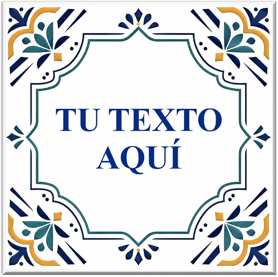 azulejo de ceramica personalizado