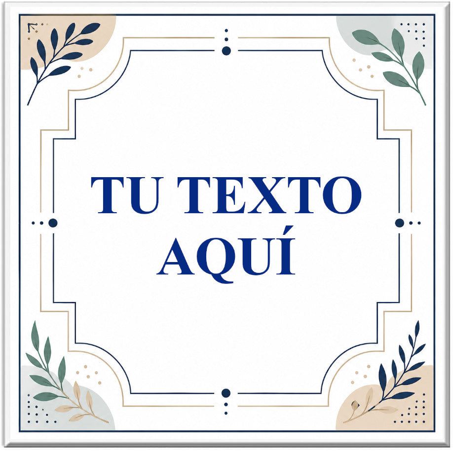 azulejo personalizado estilo moderno