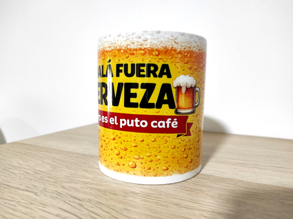 Taza original para amantes del café